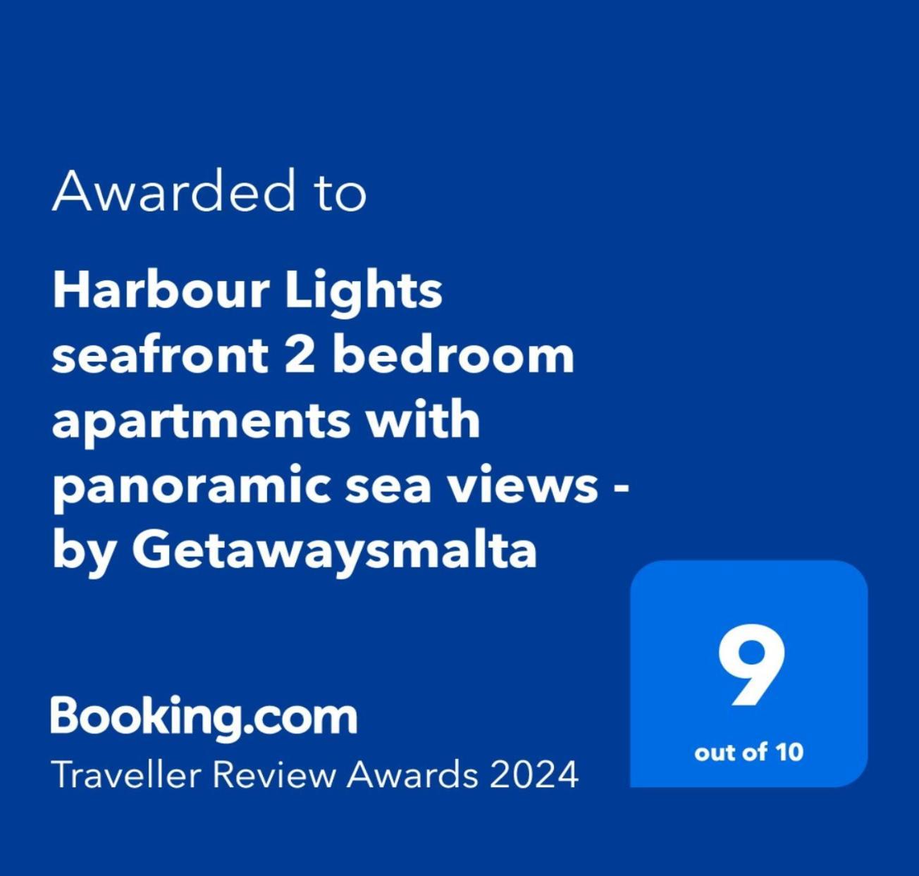 Harbour Lights Seafront 2 Bedroom Apartments With Panoramic Sea Views - By Getawaysmalta Сейнт Полс Бей Екстериор снимка