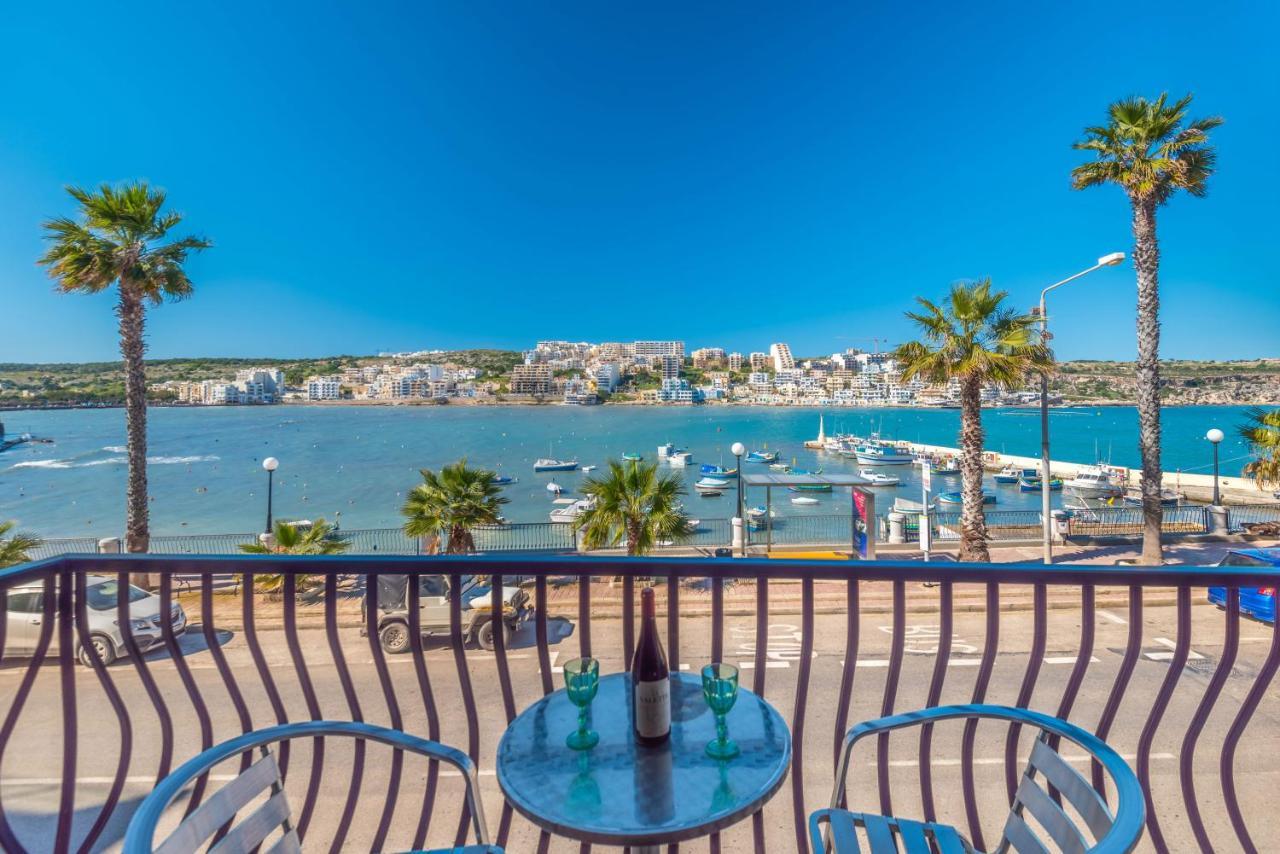 Harbour Lights Seafront 2 Bedroom Apartments With Panoramic Sea Views - By Getawaysmalta Сейнт Полс Бей Екстериор снимка