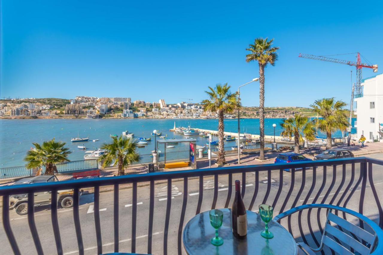 Harbour Lights Seafront 2 Bedroom Apartments With Panoramic Sea Views - By Getawaysmalta Сейнт Полс Бей Екстериор снимка